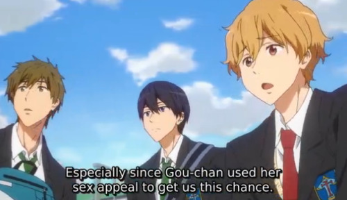 princedoki:  fenrisa:  kisechans:  this fucking kid is obssesed with using sex appeal as a weapon he’s not a shota he’s a little sex demon     he literally flirted with rei until he blushed his way onto the swim team u go little shota sex demon u