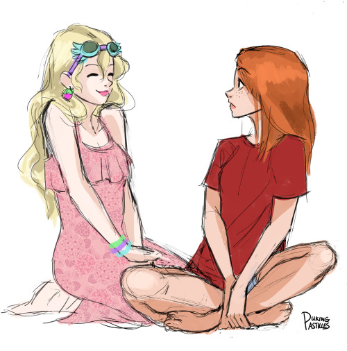 pukingpastilles: Some Ginny x Luna for HP Rare Fest on LJ!Link to full view