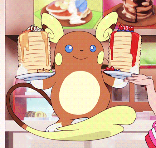      Type your favorite Pokemon in the Gif feature and post the first result!     