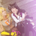 concretebeach:RWBY is back, so this week is for bumbleby :&lsquo;pBlake by RizzyYang