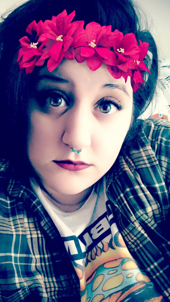 agenderskeletons:  snap filters make me look pretty tbh