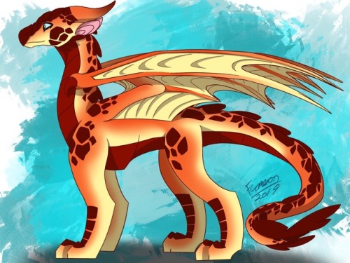 A Random Dragon Character Ive Had Stuck In My Head.
