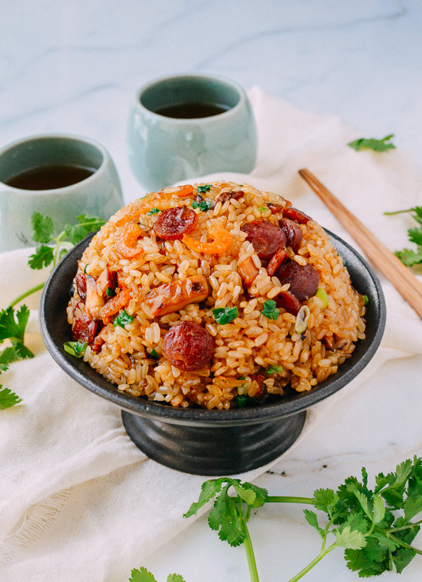 justfoodsingeneral:  Sticky Rice with Chinese Sausage 香肠糯米饭