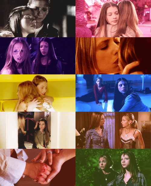 nancybotwinns:Women’s Week Day 4 → Favorite Relationship: Buffy and Dawn SummersLook, it's blood. It