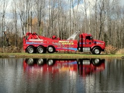 semitrckn:Kenworth custom T800 Wrecker