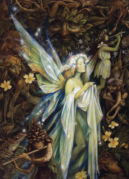 elves-trunk: by Brian Froud.