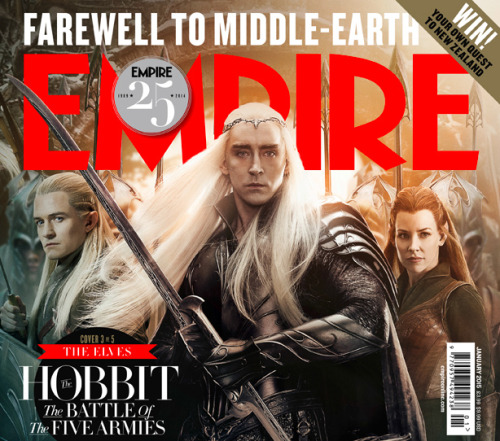 Thranduil owns Empire magazine cover! 