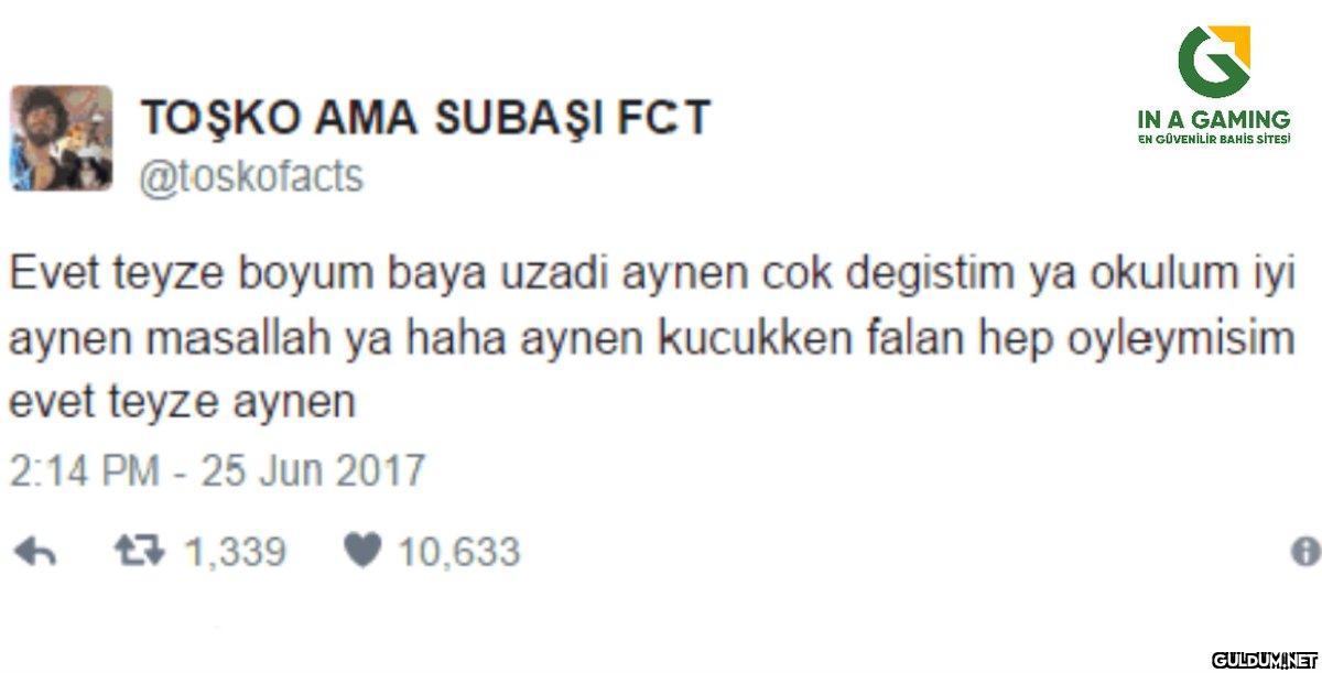TOŞKO AMA SUBAŞI FCT...