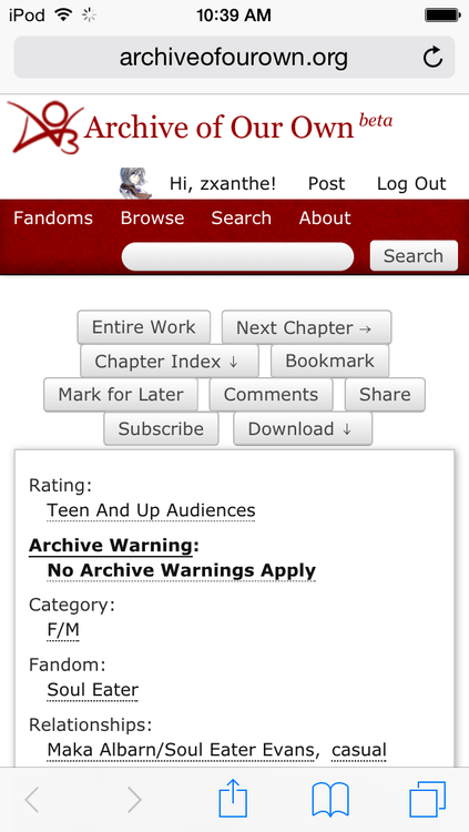 If there's a screen, ao3 will be seen! : r/AO3