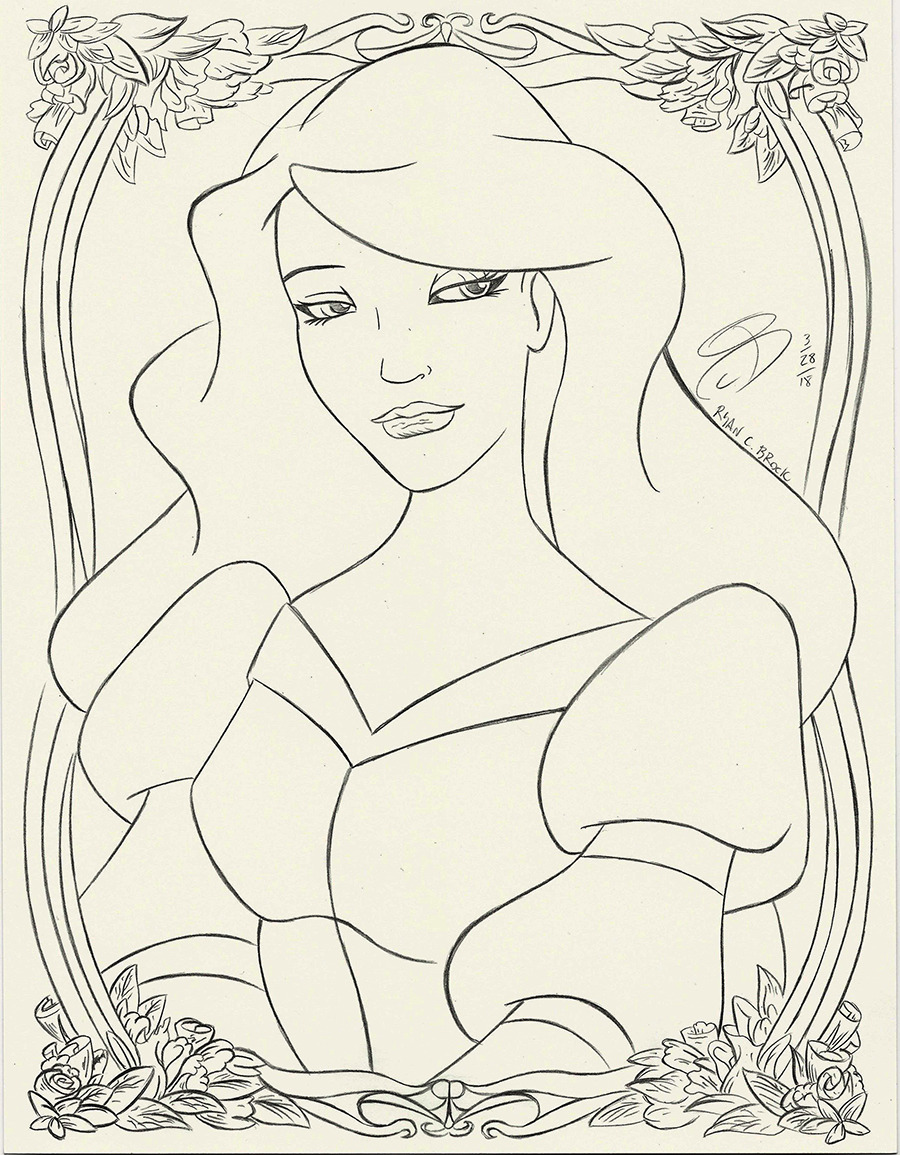 550 Collections Coloring Pages Swan Princess  Best HD