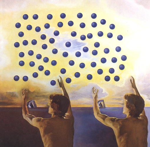 artist-dali:  The Harmony of the Spheres, 1978, Salvador Dali Medium: oil,canvas