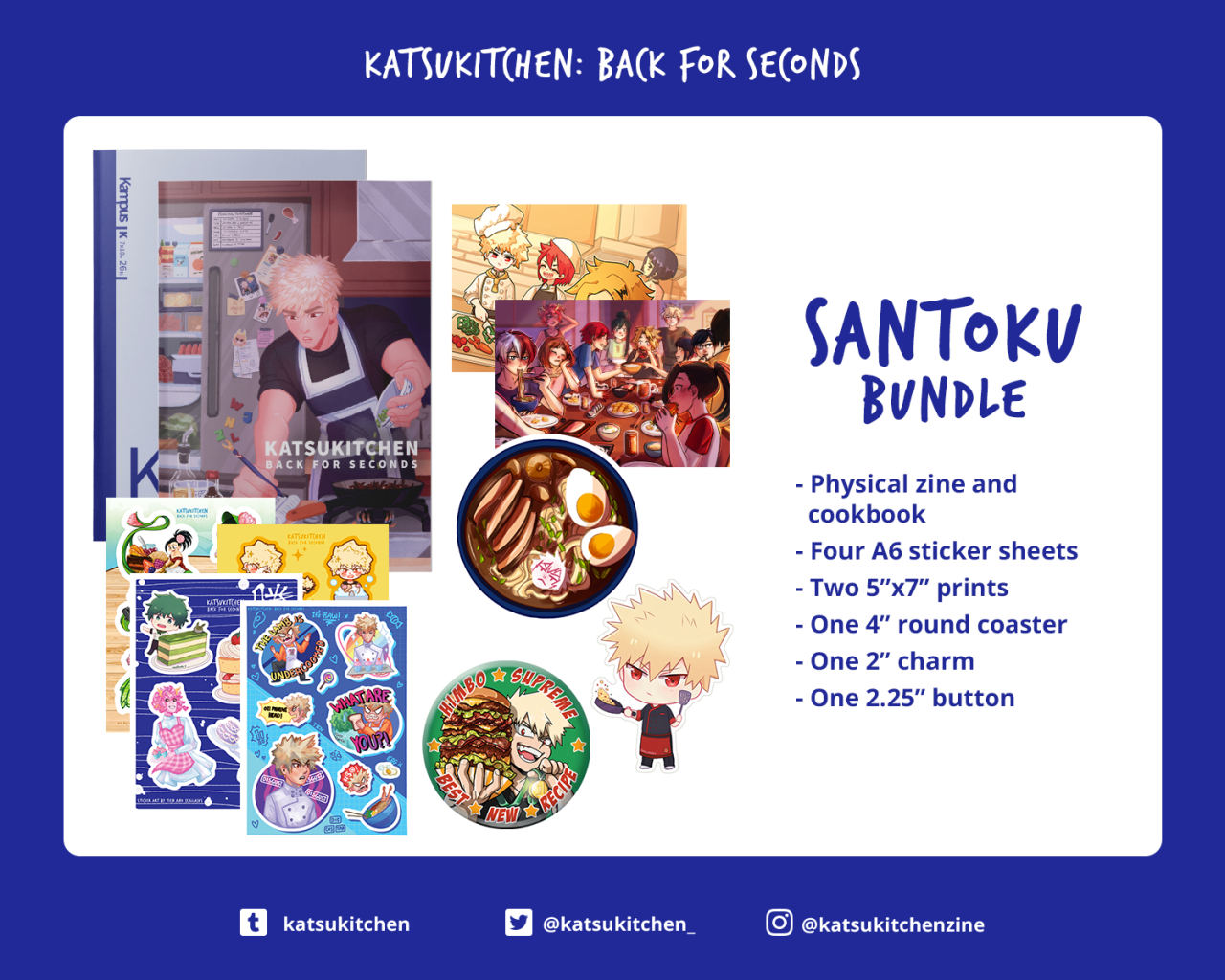 Katsukitchen Less Than 2 Weeks Left To Preorder Your Copy Of The Bnha 1a Cookbook Zine And