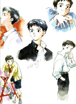 aasuka: Early drafts for Evangelion by Yoshiyuki