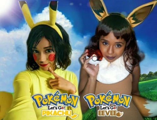 Let&rsquo;s Go, Pikachu! and Let&rsquo;s Go, Eevee!  Pikachu: @leiracosplays Eevee: @nerdtas