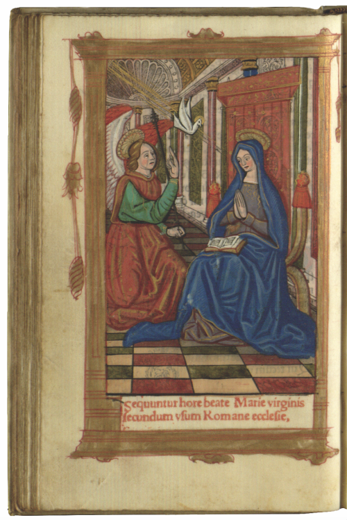 Hours of the Virgin, Use of RomeParis, Gilles Hardouyn, 1516 La Salle University, Connelly Library, 