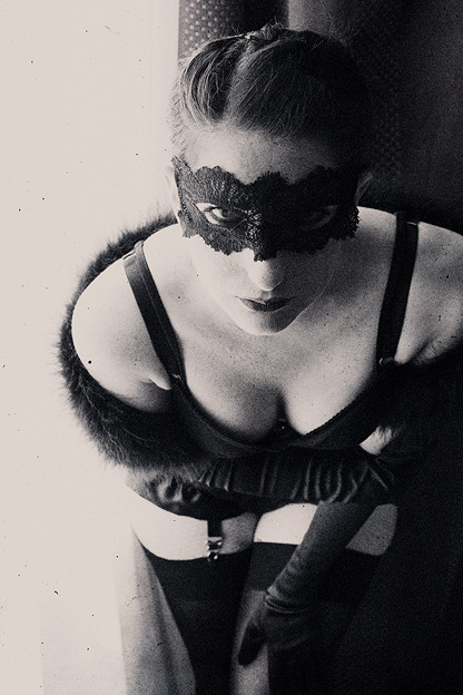 ladylynch:  Me as The Black Swan Pic by Christian Demare 