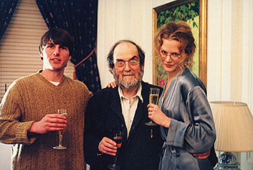 mad-prophet-of-the-airwaves:  Stanley Kubrick, Tom Cruise and Nicole Kidman behind the scenes of Eye