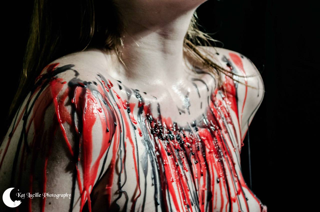 brittneylorrainemodel:  Wax play by @katlucillephotography