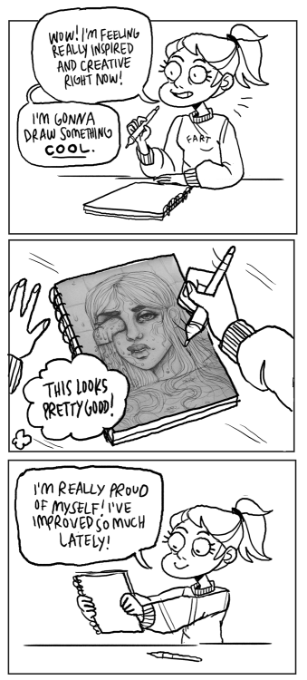 missbutlerrambles: graylish: that’s it. that’s the comic Im so used to seeing negative