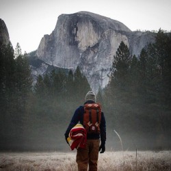 Coffeentrees:  Our Klettersack And Fleece Enjoying A Crisp Morning In Yosemite Via