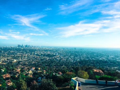 Los Angeles, California from Griffith Observatory, by Atreyue Ryken