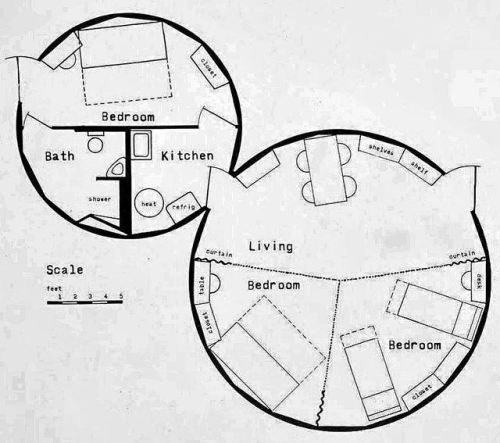 danismm:“Dymaxion house“  by Buckminster Fuller, 1940.