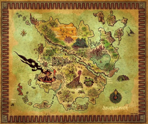 I’ve made a few maps for the @nerdpoker crew, but this one for their new adventure is my favor