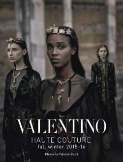 hellyeahblackmodels:  “Valentino Haute Couture” - Vogue Italia September 2015 