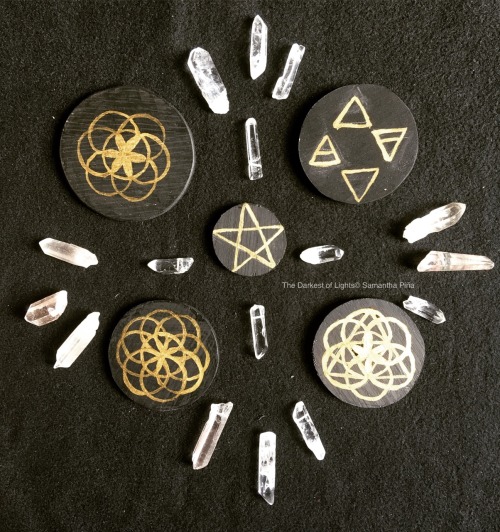 Porn Pics the-darkest-of-lights:  New crystal grids