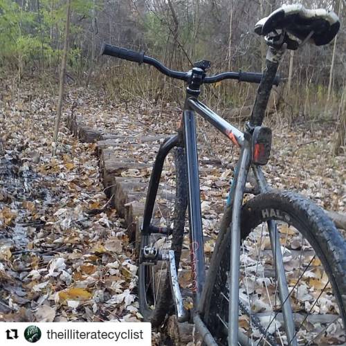 glastocycles:#Repost @theilliteratecyclist (@get_repost) ・・・ Forrest Stage on the bike necessitated 