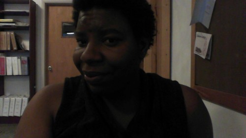 theunchartedbird:  happy #blackout!!!!i get v nervous/uncomfortable about selfies + my body in general but here have a kinky haired ugandan trying to succeed despite obstacles our faces and bodies our unique and beautiful - hope every black person can