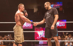 I&rsquo;m sure this friendly handshake turned into some hot locker room action! ;)