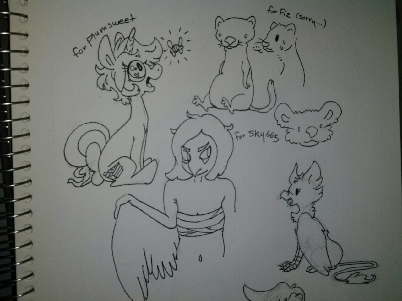 boogans:  @plumsweet @fiztheancient @sky665  Here’s your requests! They were just