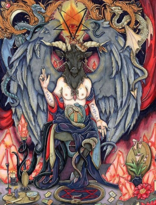 satanas-slave: Hail Baphomet Hail Satan