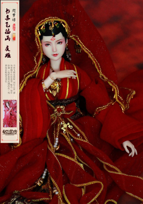 ziseviolet:Chinese Dolls Series 5/?  Dolls made by 咫梦坊, depicting several famous women from anc