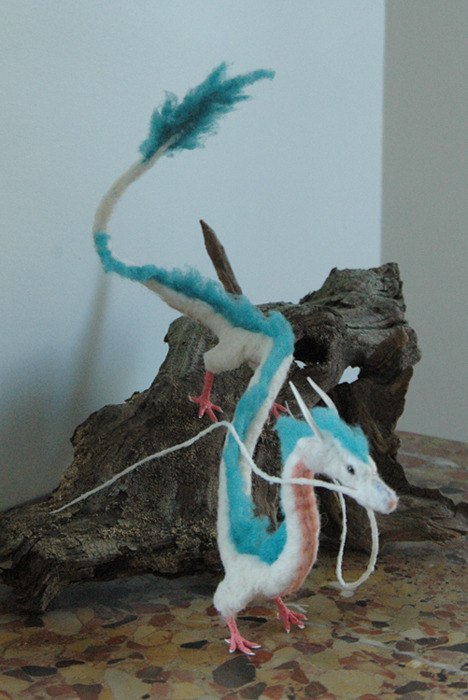 x03:  Dragons today on Mr. X Stitch! :)  See more here: http://www.mrxstitch.com/felter-skelter-here-be-needle-felted-dragons/