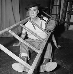 He got it two years later…&amp; thankfully never retired!Buster Keaton, 60, the sad-faced
