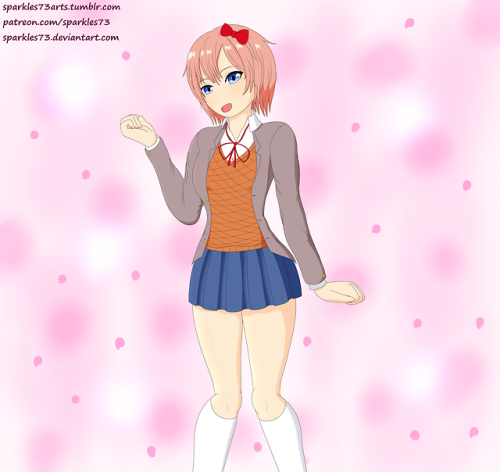 Finished playing Doki Doki Literature Club recently. Sayori was my favorite, so I felt inspired to d