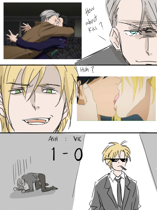 ribbooon:  Just imagine.. if Ash VS Victor 😂🤜
