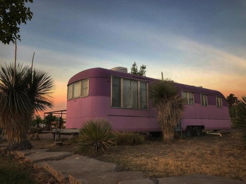 hello again . . . #marfa #texas #elcosmico #elcosmicomarfa #trailer #vintage #vintagerv #rv #camper