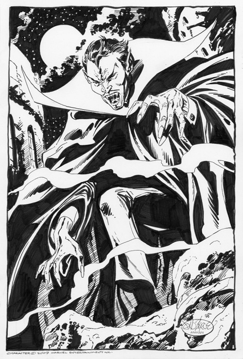 Dracula commission by John Byrne. 2007.