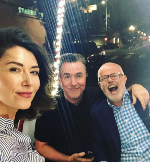 fystargatecast:jewelstaite  Comic Con shenanigans with @paulymcgillion and @gary