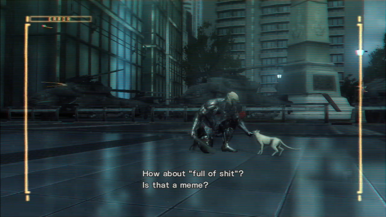 xd meme” except it Metal Gear Rising. : r/metalgearrising