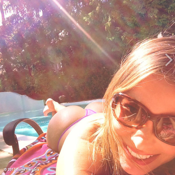 erotic-fit-women: Sofia Vergara self shot from instagram 