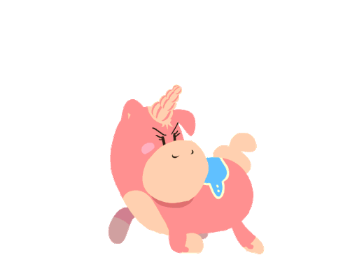 pybun:Here’s a part of a Balloonicorn animation I made for KritzKastYou can see the whole loop when 