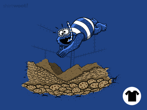 Cookie Diving by simic (on tee here)