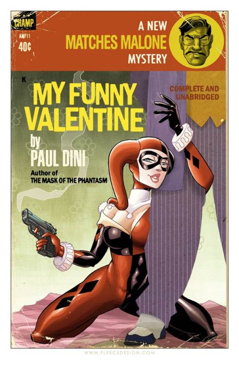 seriousgiggles:  Book cover parodies with comic book characters by Tony Fleecs