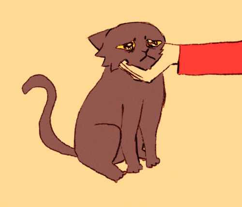 Dave pets karkat for the first time and after a lifetime of being touch deprived, karkat meltspart 1