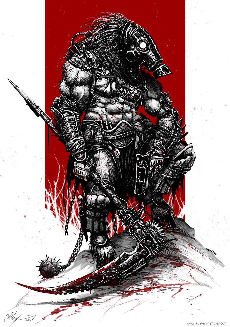 creaturesfromdreams:  SURVIVOR SLAYER 2015 by LordNetsua —-x—- More: | Warriors | Random | CfD