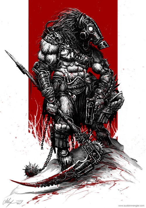 creaturesfromdreams:  SURVIVOR SLAYER 2015 by LordNetsua —-x—- More: | Warriors | Random | CfD Amazon.com Store |